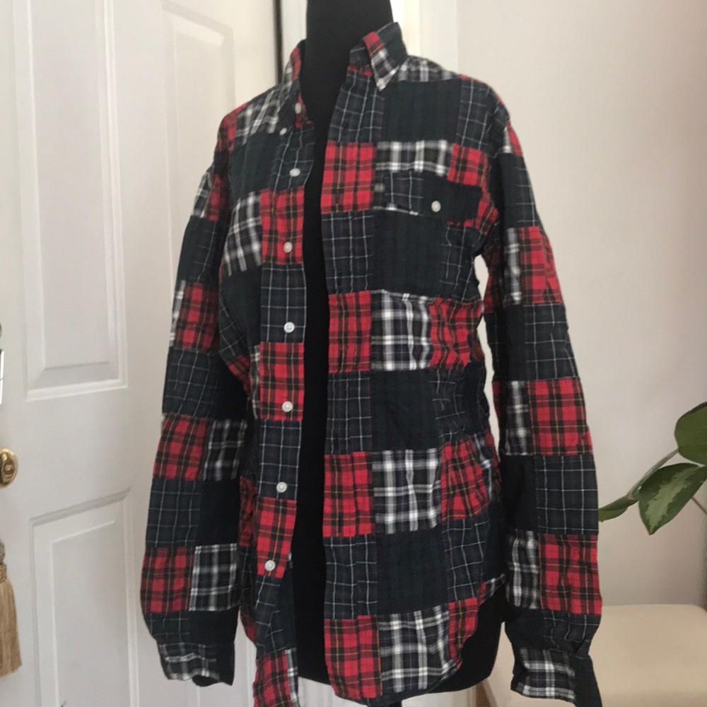 Rugby plaid shirt
